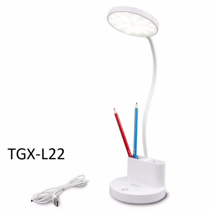Настольная LED-лампа аккумуляторная Taigexin TGX-L22, ночник, органайзер для ручек