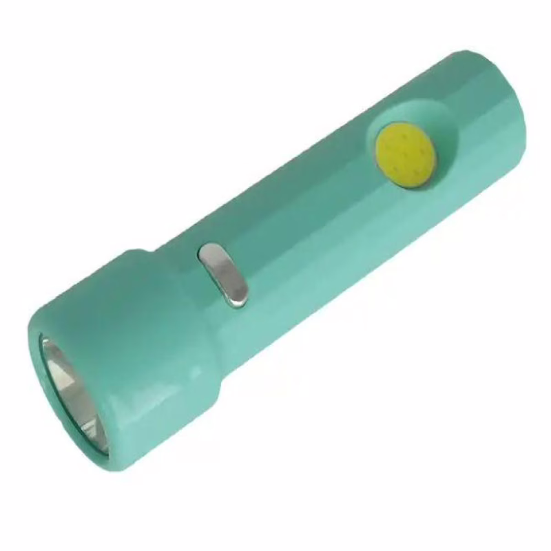 Ручний ліхтар Yajia YJ-8932, Акумулятор, MicroUSB, 1LED+COB, бічне підсвічування