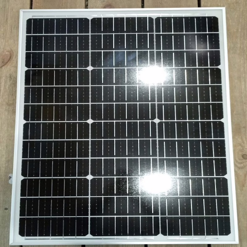 Сонячна панель SOLAR PANEL RB-SL60/ 82х54см / верх скло, рамка алюміній