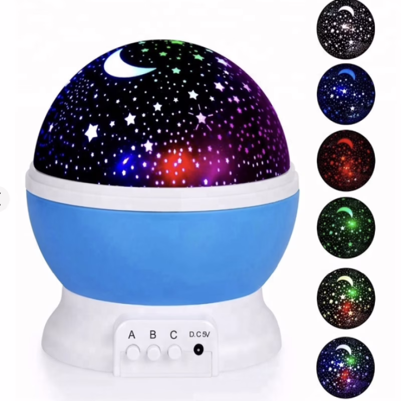 Нічник настільний світильник проектор Star Master USB, BIG, 4767