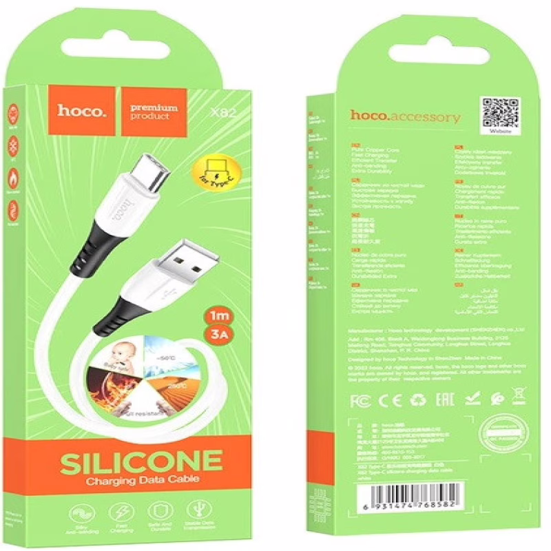 Кабель HOCO X82, USB – Type-C