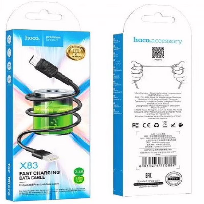 Кабель HOCO X83, USB – Micro-USB