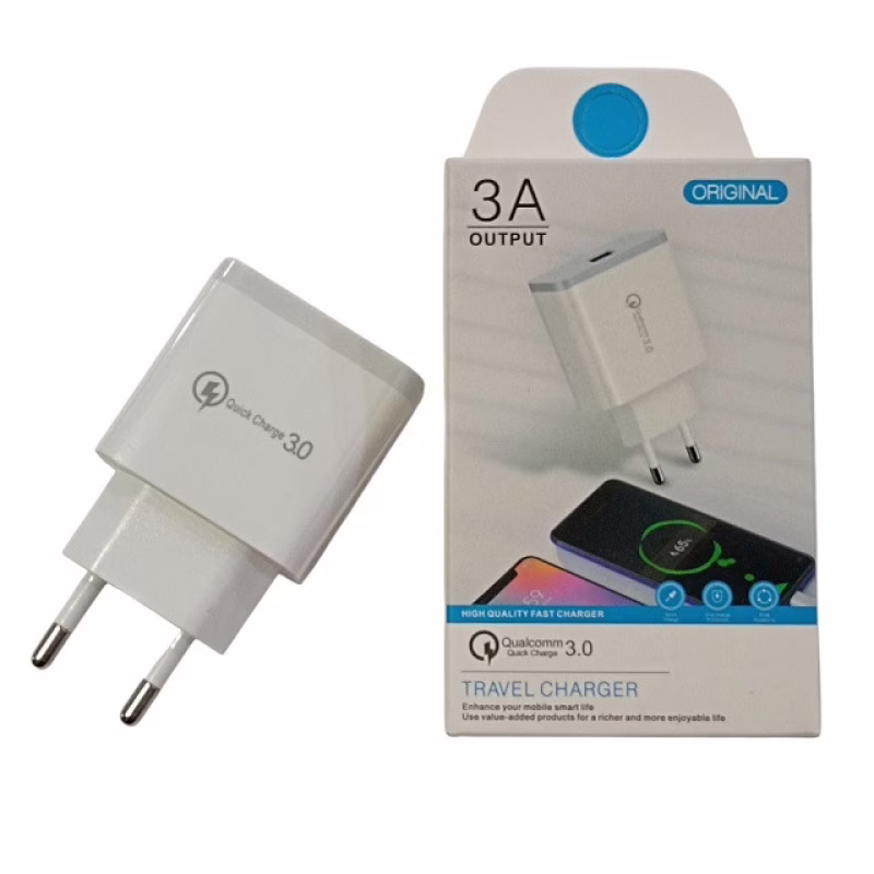 Сетевое зарядное устройство Original Travel Model AR-40, 1 × USB, Fast Charge 3A