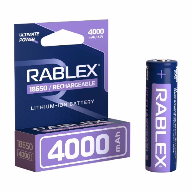 Аккумулятор Rablex 18650 Li-ion 4000mAh 3.7V