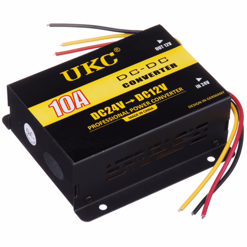 Преобразователь напряжения UKC DC/DC 24V → 12V, 10A (3386)