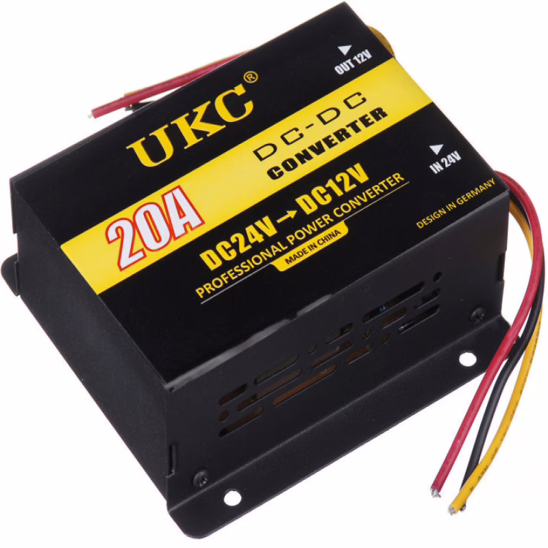 Преобразователь напряжения UKC DC/DC 24V → 12V, 20A (3387)