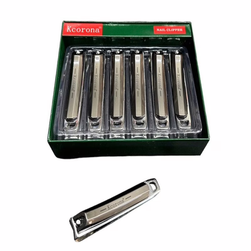 Кусачки для ногтей Kcorona 8001G-2, серебристые