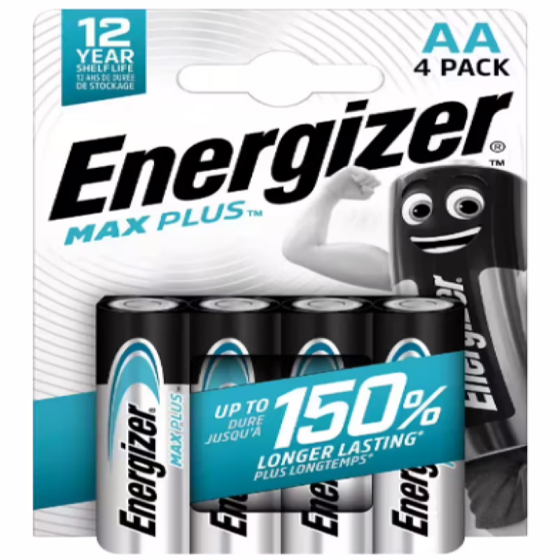 Батарейка Energizer MAX Plus AA (LR6) Алкалінова Потужність