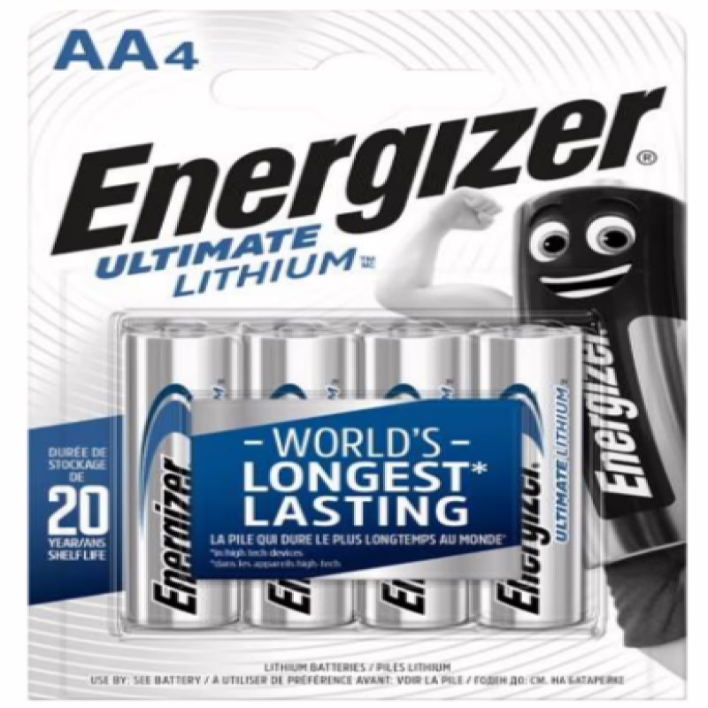 Батарейка Energizer Ultimate AA (LR6) Літійна