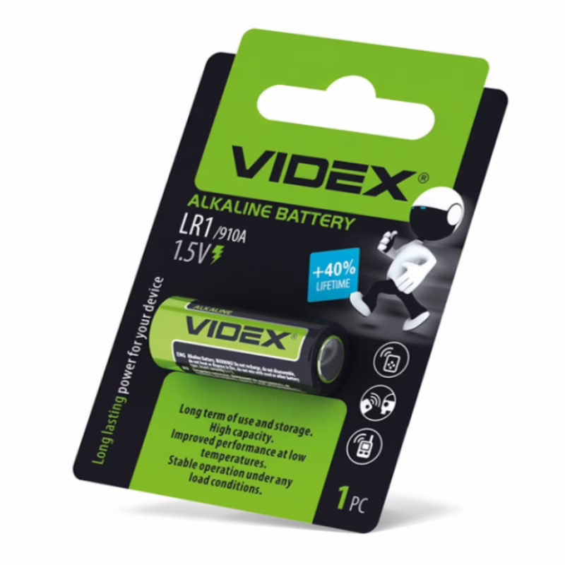 Батарейка Videx LR1 / Алкалінова