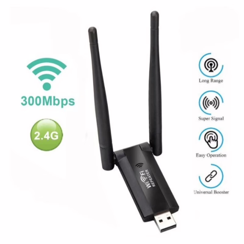 USB ретранслятор підсилювач WiFi сигналу репітер Pix-Link / 9205