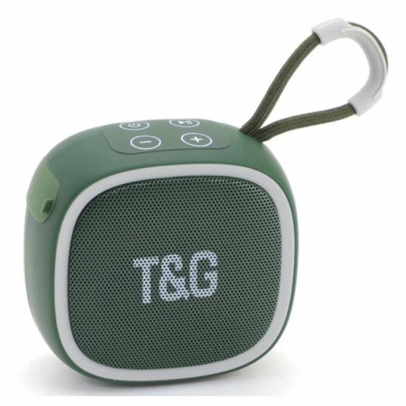 Портативная Bluetooth-колонка TG659, зеленая