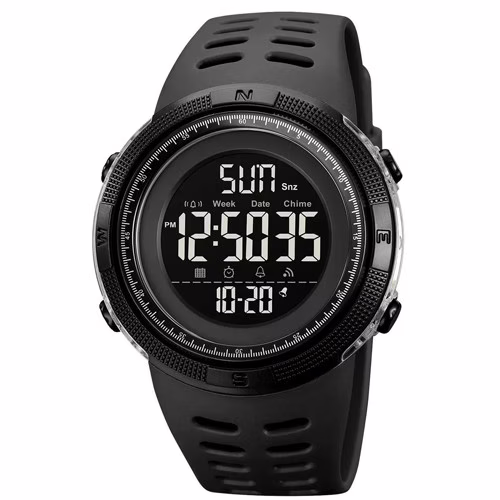 Часы наручные SKMEI 2070BKBK, BLACK-BLACK, 9282
