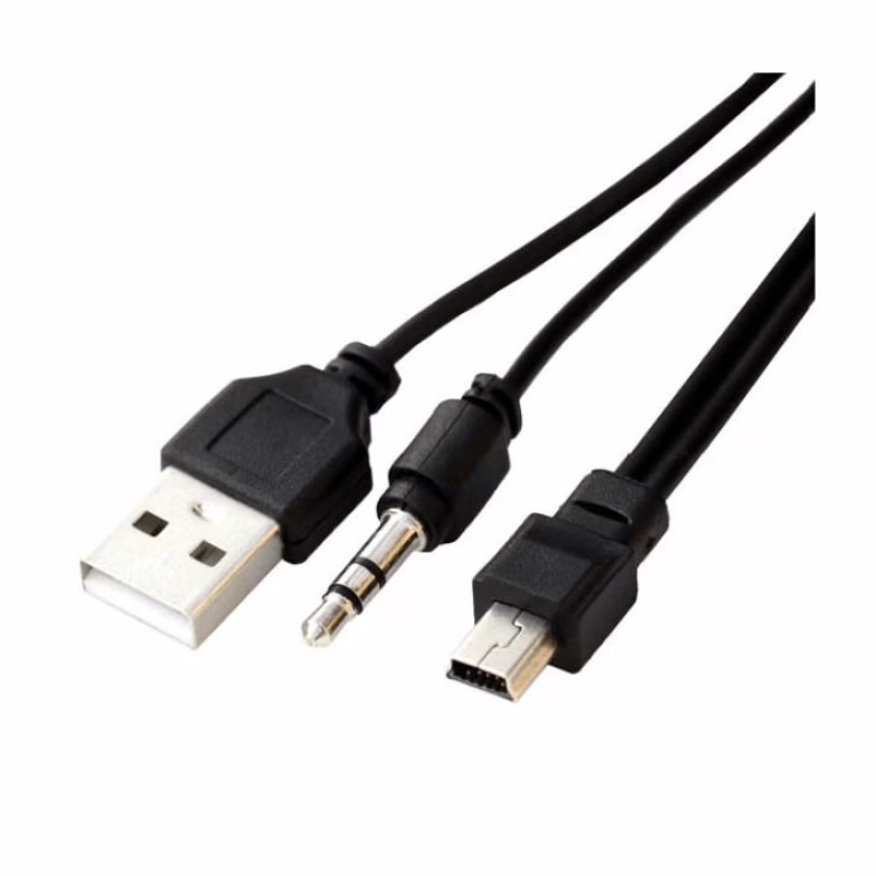 USB кабель Mini USB - 3.5 мм Jack, V3