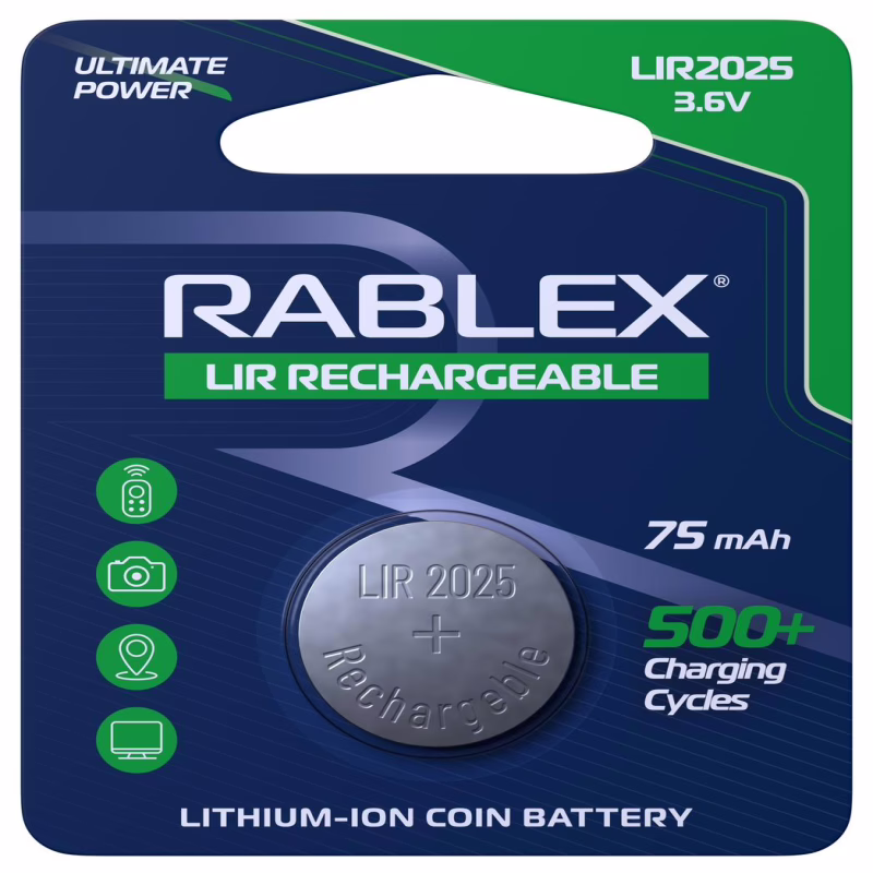 Аккумулятор Rablex LIR2025 3.6V 75mAh