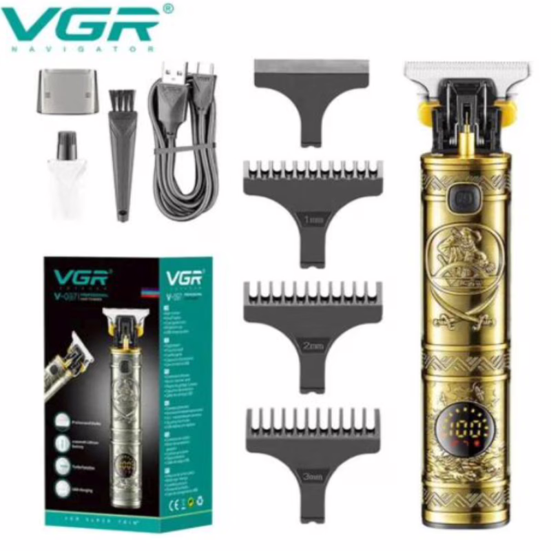Триммер для бороди та вусів VGR V-097 Gold