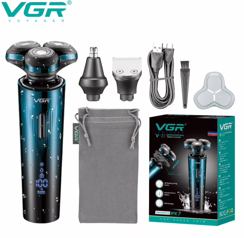 Тример для бороди та вусів VGR V-303