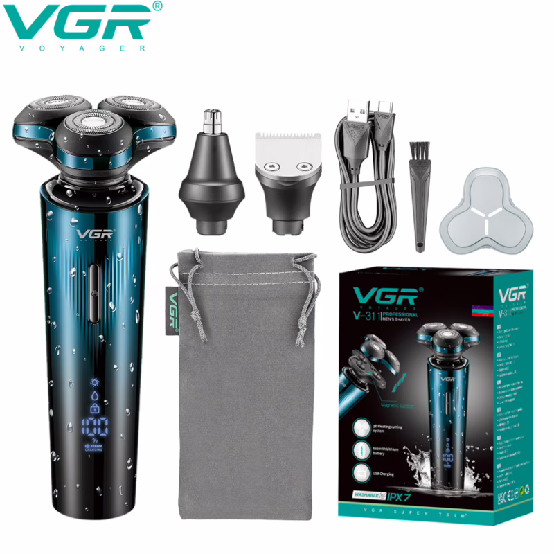 Тример для бороди та вусів VGR V-303