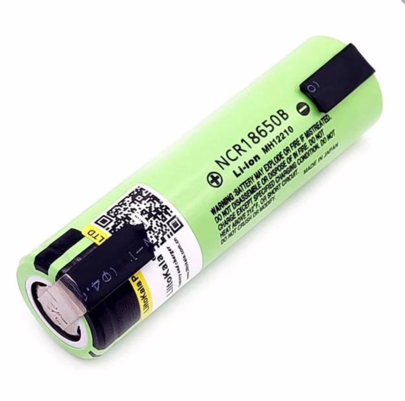 Аккумулятор LiitoKala 18650 NCR34B-N Li-ion 3400mAh с контактами под пайку