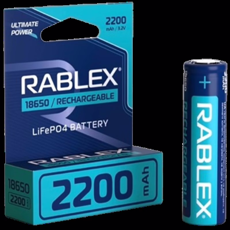 Акумулятор Rablex 18650 LiFePO4 2200mAh Li-ION 3.2v