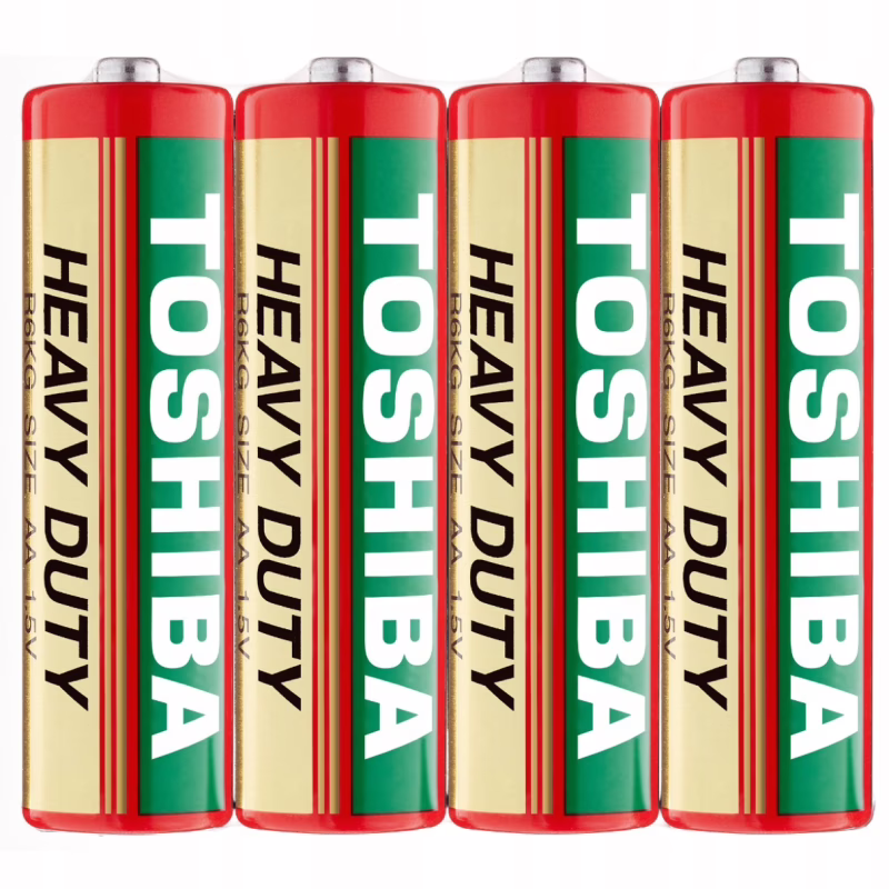 Акумулятор Toshiba R3/AAA, DUTY HEAVY, червоний