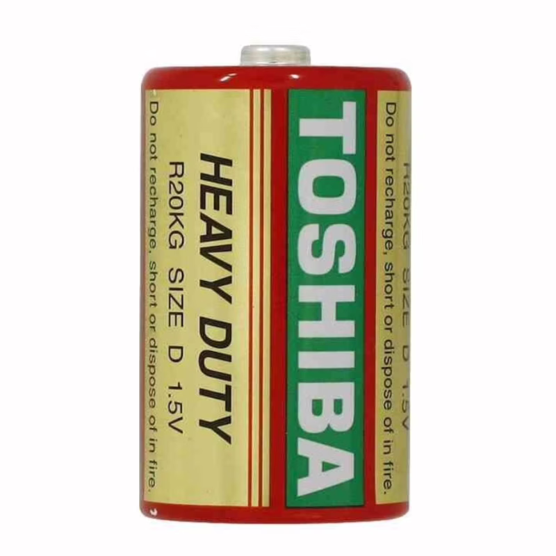 Акумулятор Toshiba R20, DUTY HEAVY, червоний
