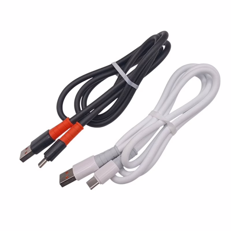 Кабель USB Силіконовий кольоровий 1м Type-C