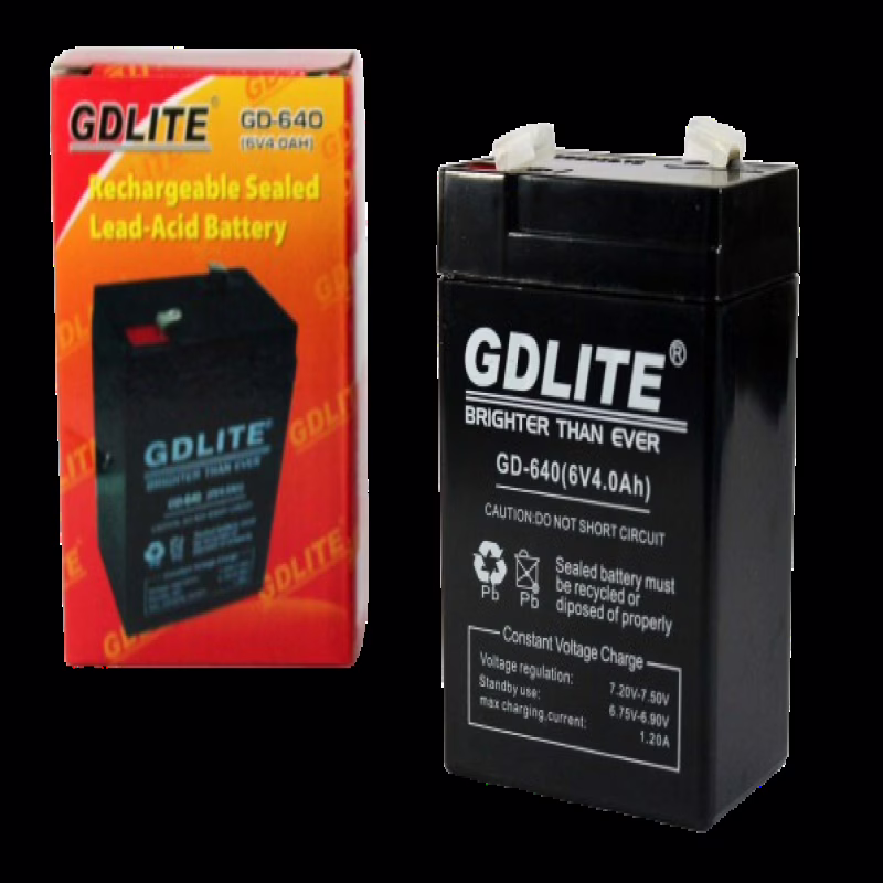 Аккумуляторная батарея GDLITE GD-640 6V 4Ah SLA
