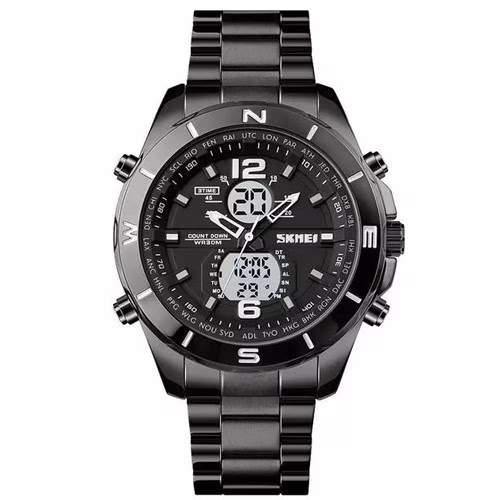 Часы наручные SKMEI 1670BKWT, BLACK-WHITE, 9771