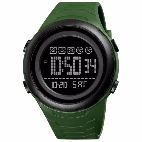 Часы наручные SKMEI 1674AGBK, ARMY GREEN-BLACK, 10266