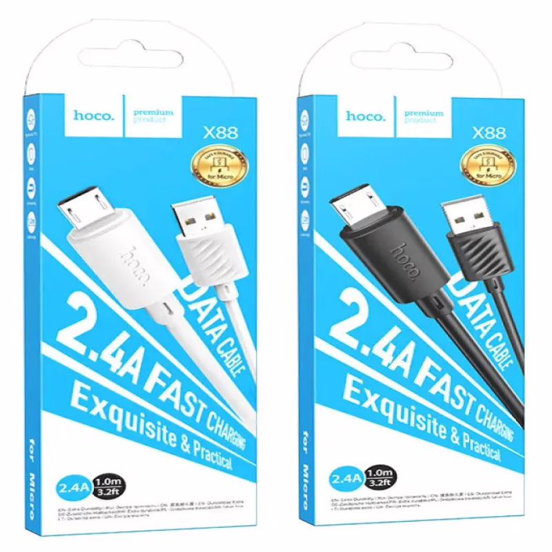 Кабель HOCO X88, USB – Micro-USB
