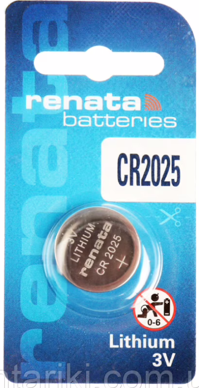 Батарейка Renata CR2025 3V (блистер 1 шт.)
