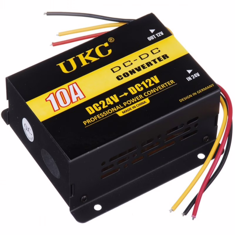 Преобразователь напряжения UKC DC/DC 24V → 12V, 10A (3396)