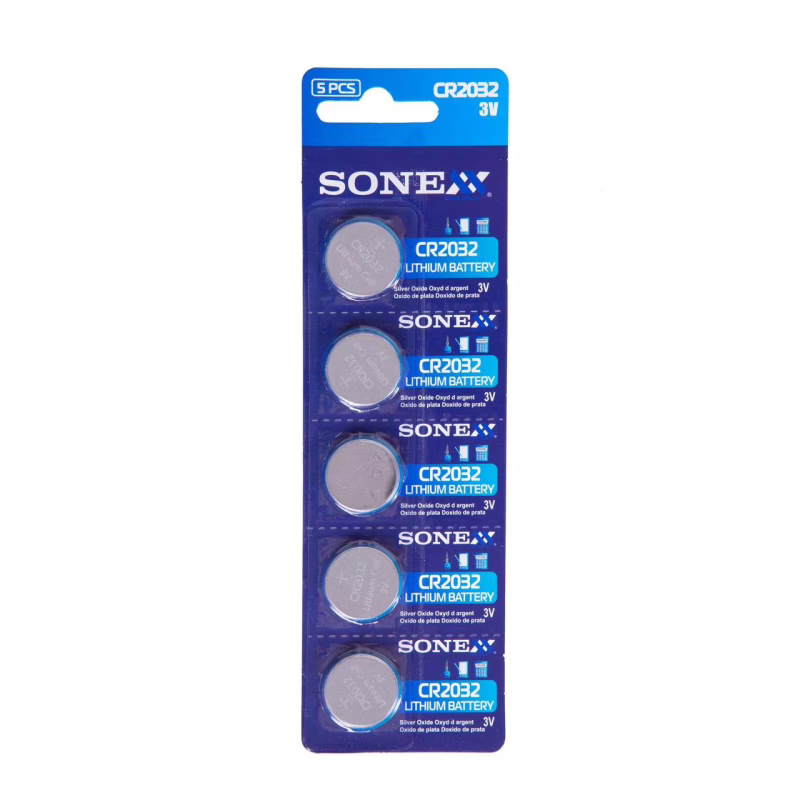 Батарейка Sonexx CR2032 3V (блистер 5 шт.)