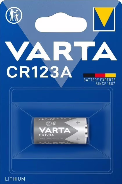 Батарейка Varta CR123 / 3V / 1 шт. на блістері