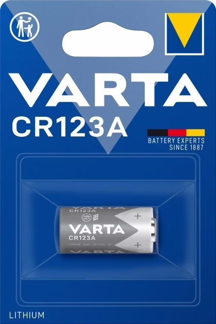 Батарейка Varta CR123A 3V (блистер 1 шт.)