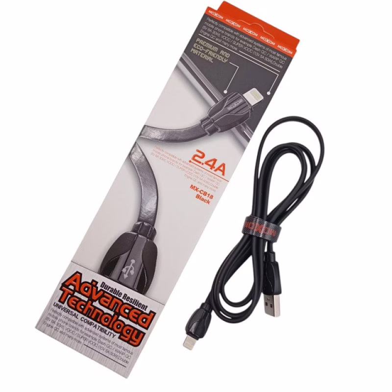 Кабель MOXOM MX-CB18, USB – Lightning