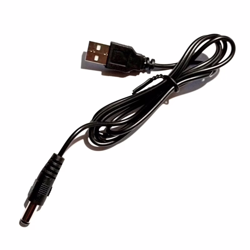 Кабель USB - DC 2,1/5,5 для підключення від павербанка WIFI Роутера