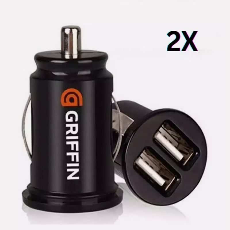 Автомобільний зарядний пристрій USB x 2 GRIFFIN 2 USB, 2.1A