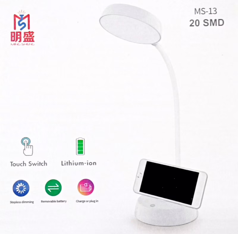 Настольная LED-лампа аккумуляторная Ming Sheng MS-13