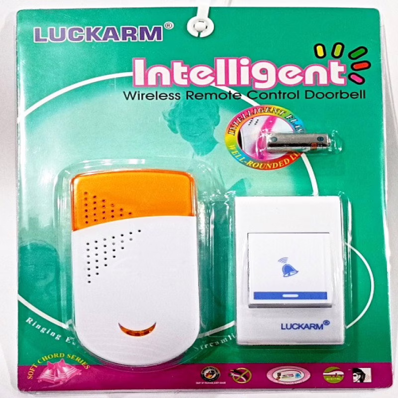 Беспроводной дверной звонок Intelligent A8603, 32 мелодии, питание от сети 220V (0091)