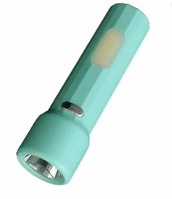 Ручний ліхтар Yajia YJ-8931C, Акумулятор, MicroUSB, 1LED+COB, бічне підсвічування