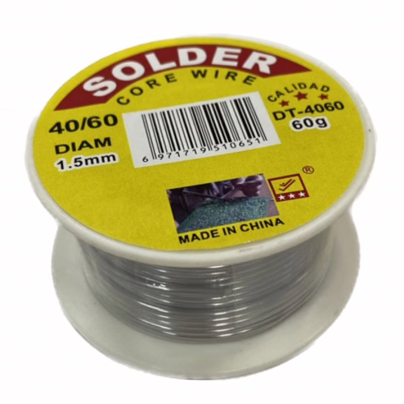 Припій Олово для паяння SOLDER 1,5 мм, 60 г.
