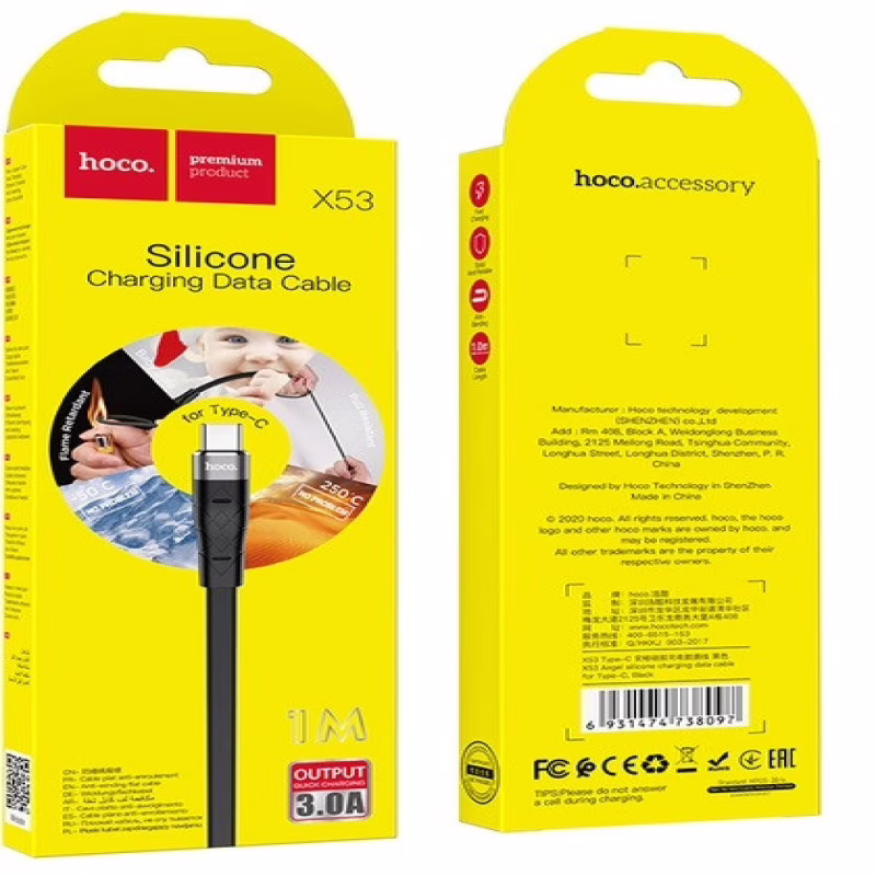 Кабель HOCO X53, USB – Type-C
