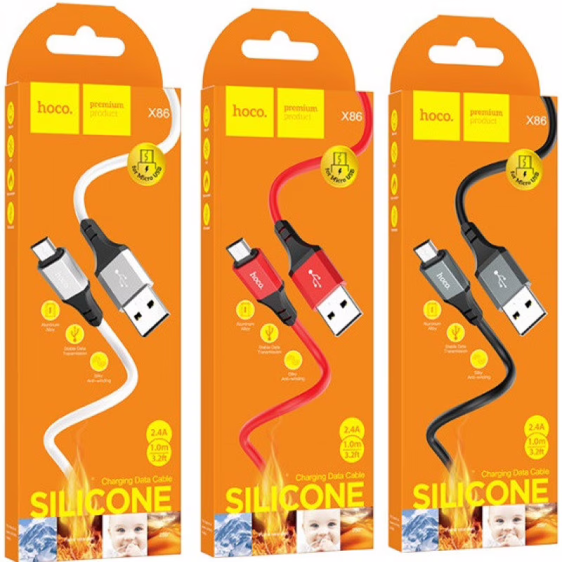 Кабель HOCO X86, USB – Micro-USB