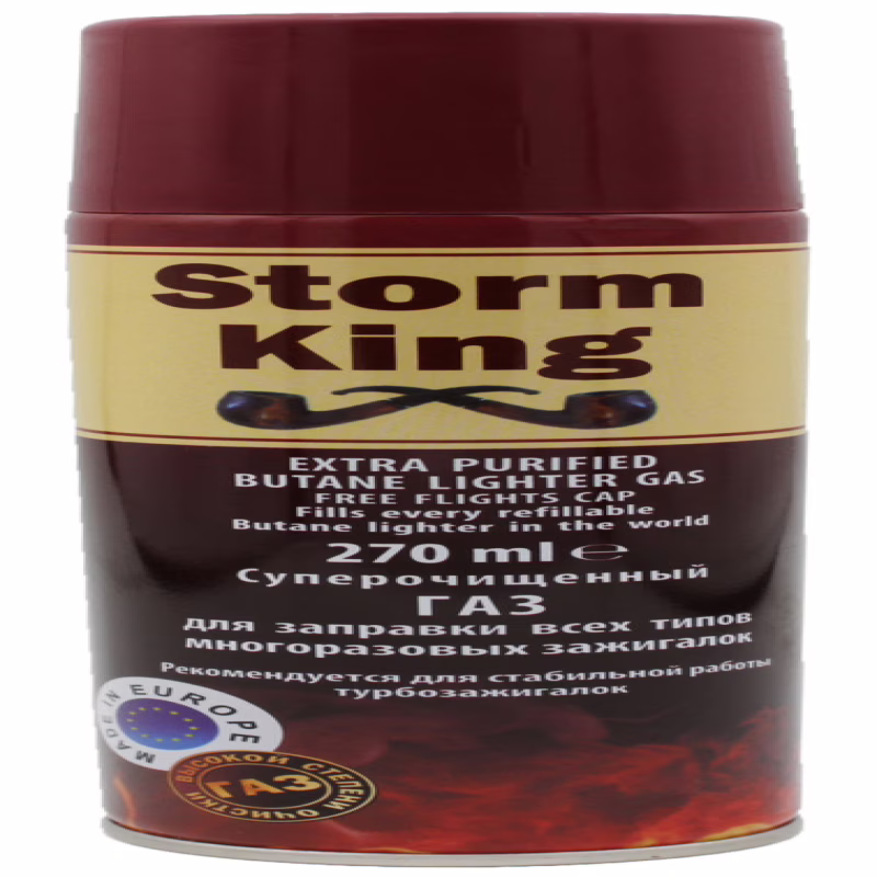 Газ для зажигалок Storm King 270 мл