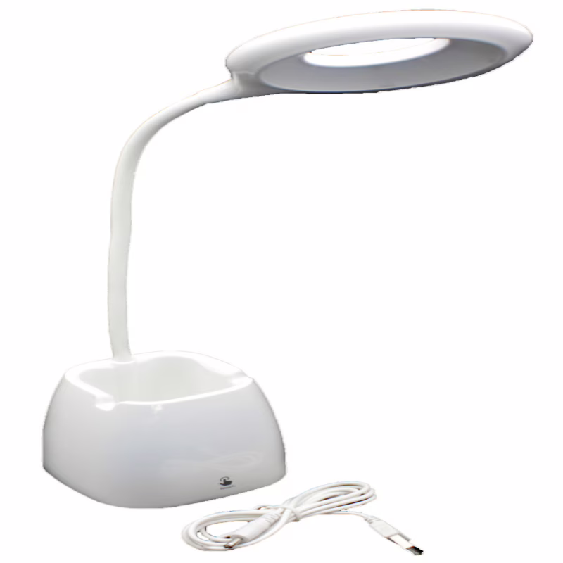 Настольная LED-лампа аккумуляторная 1128, 18650, Micro-USB, сенсорное управление