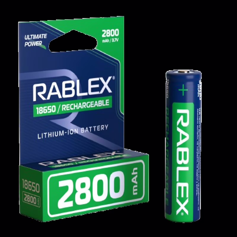 Акумулятор Rablex 18650 Li-ion 2800mAh Li-ION 3.7v
