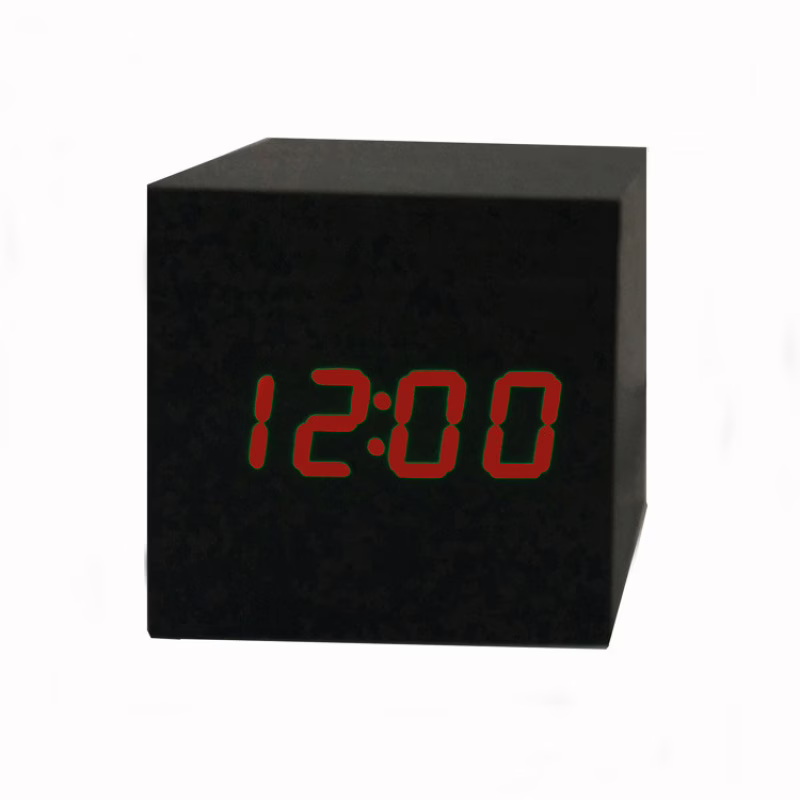 Электронные часы VST-869-1 Red, температура, подсветка
