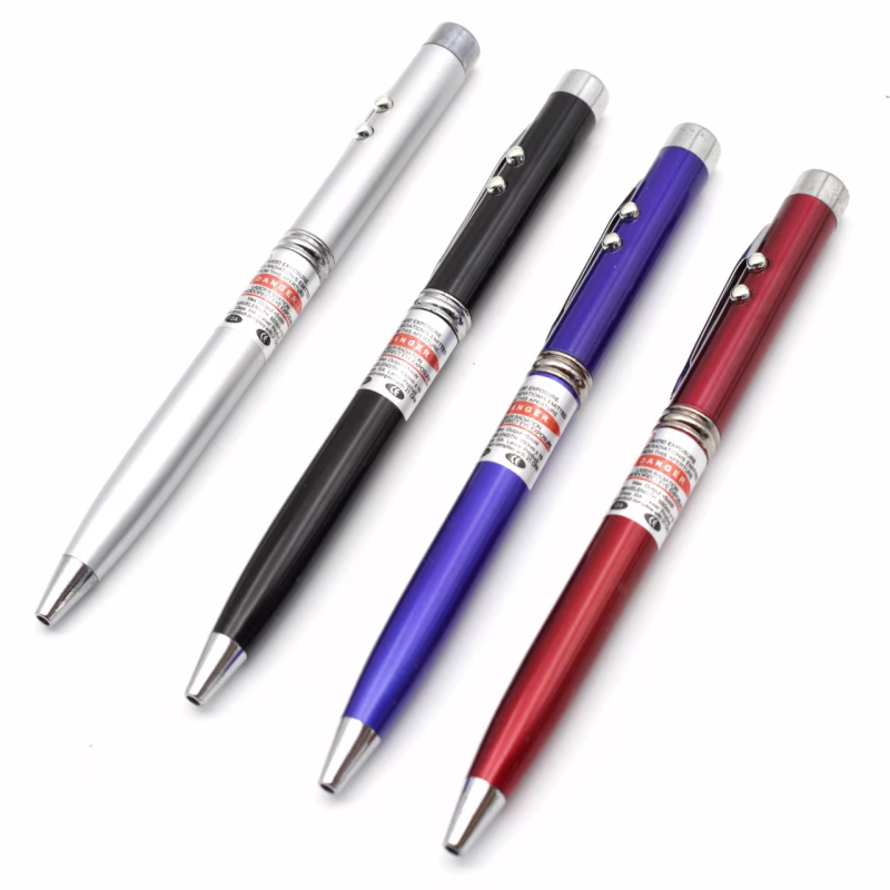 Лазерная указка-ручка с фонариком 3×G3 (4595)